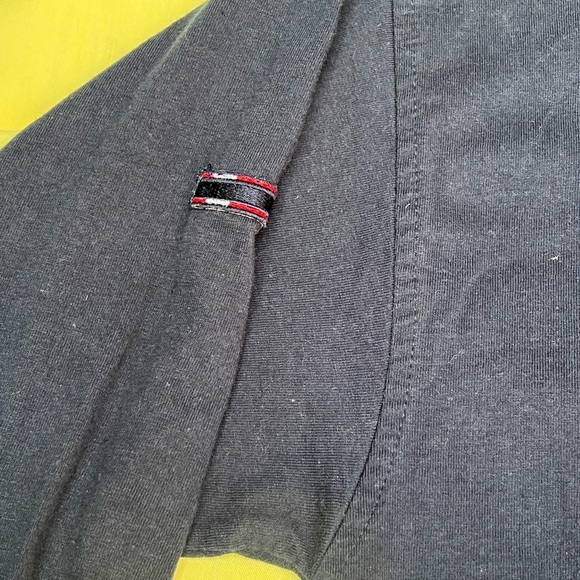 Vintage red / navy blue Bugle Boy long sleeve size large L - Picture 4 of 4